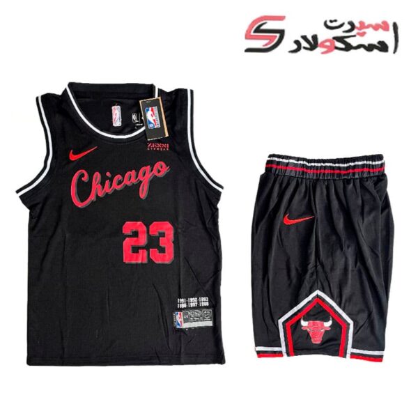 لباس بسکتبال شیکاگو 2024 مشکی