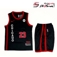 لباس بسکتبال شیکاگو بولز 2024 مشکی