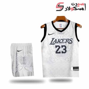 لباس بسکتبال لیکرز 2025 (سفید)