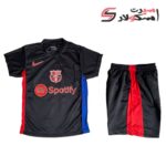 لباس بچه گانه دوم بارسلونا 2025