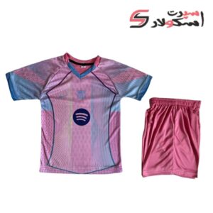 لباس بچه گانه کانسپت بارسلونا 2025 (صورتی)