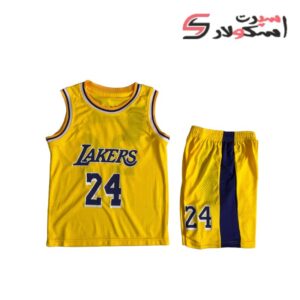 لباس بسکتبال بچه گانه لیکرز 2025